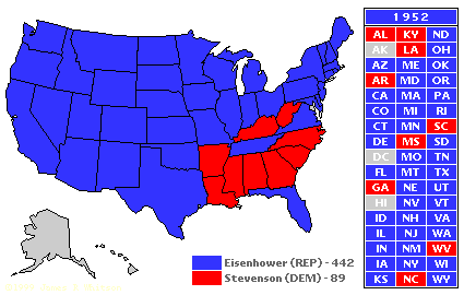 Electoral College 1952